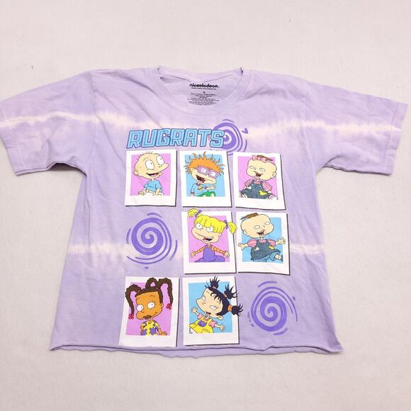 Rugrats Casual Crew Neck Short Sleeve Graphic T Shirt Adult Womens Size S Pink - Picture 2 of 10